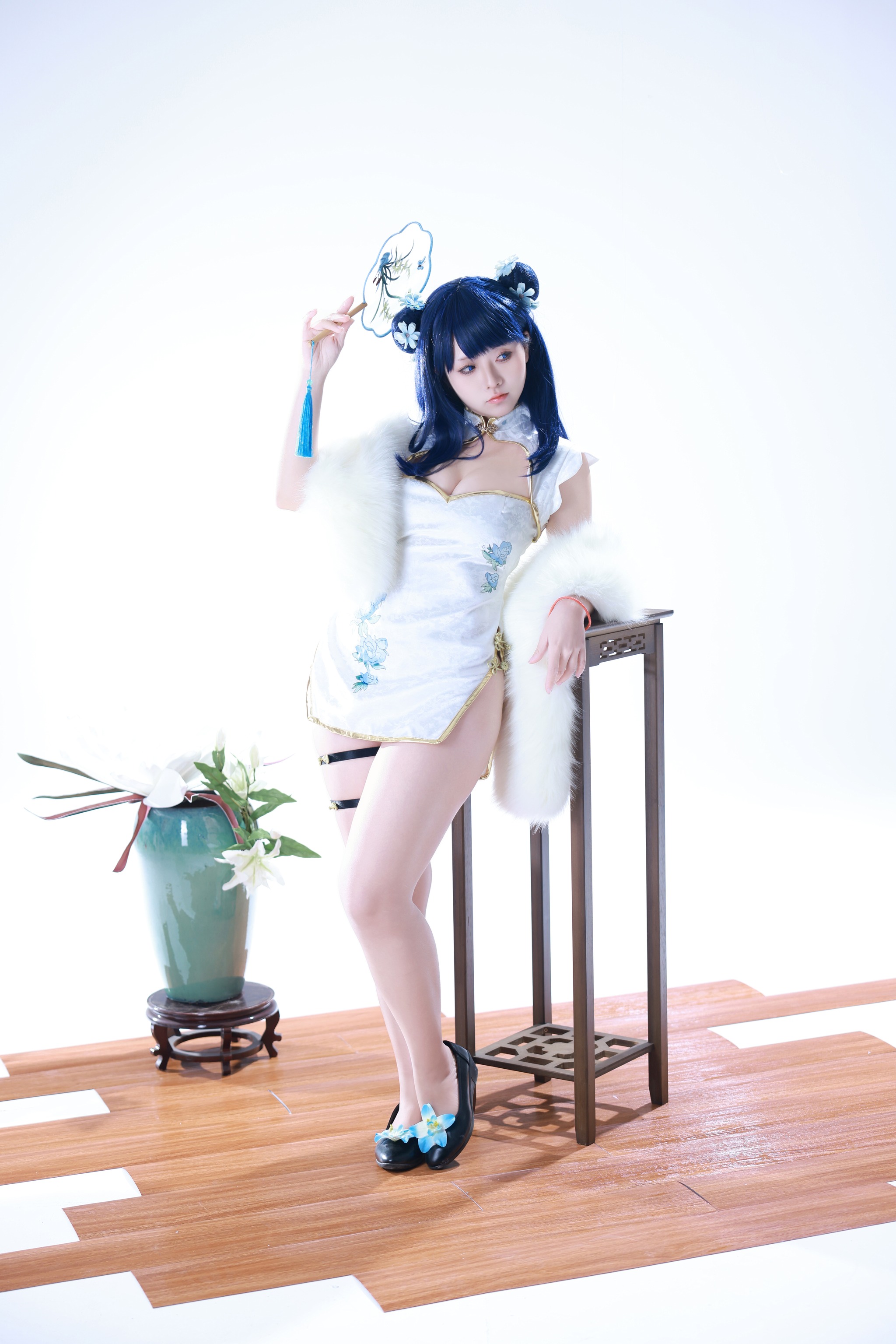 图片[1]-G44不会受伤 – NO.139 宝多六花旗袍[34P]-XikXak